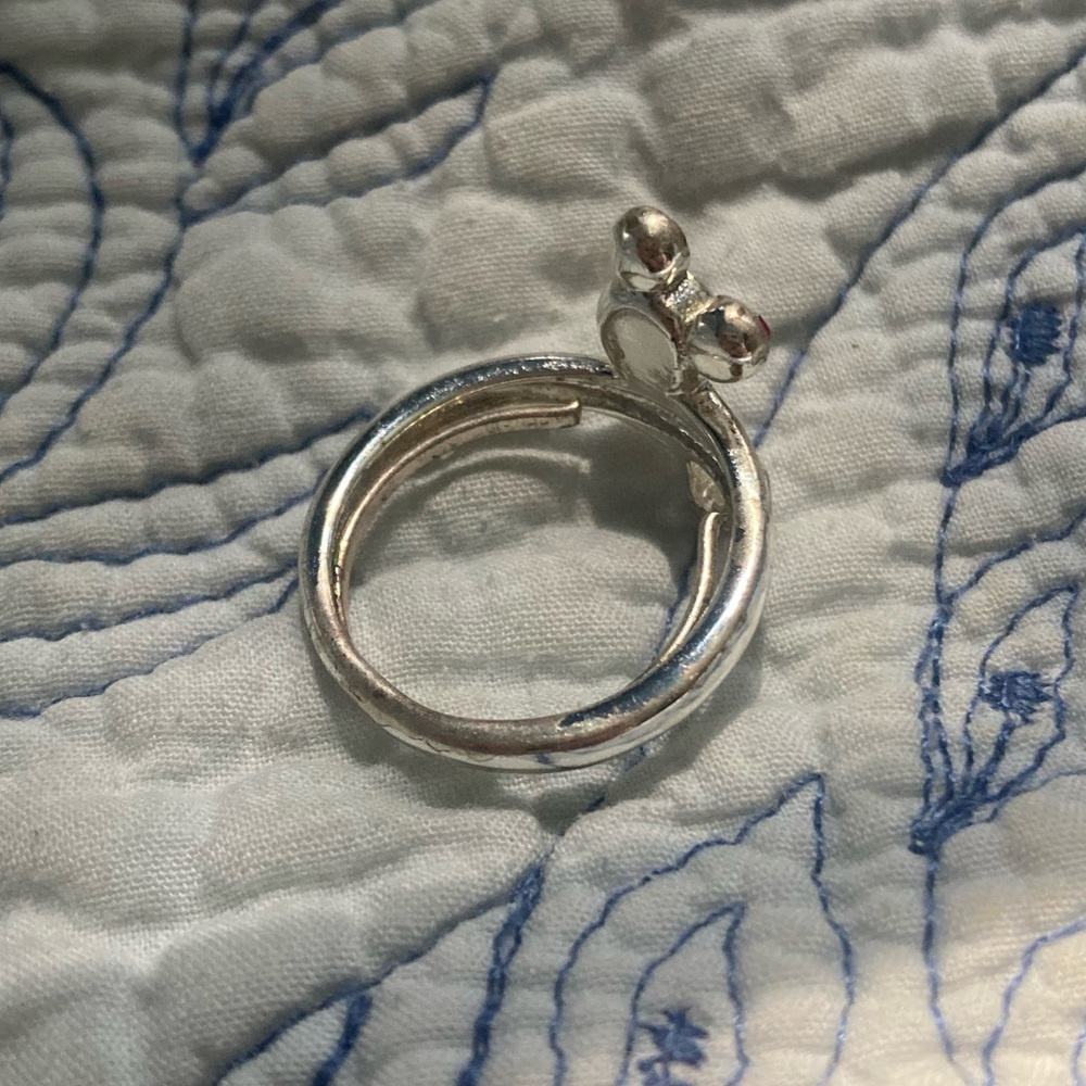 Disney Mickey Mouse Ruby Birthstone Ring - image 3